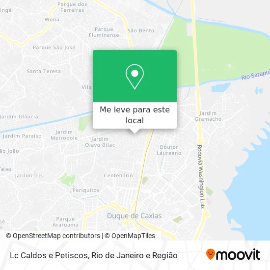 Lc Caldos e Petiscos mapa