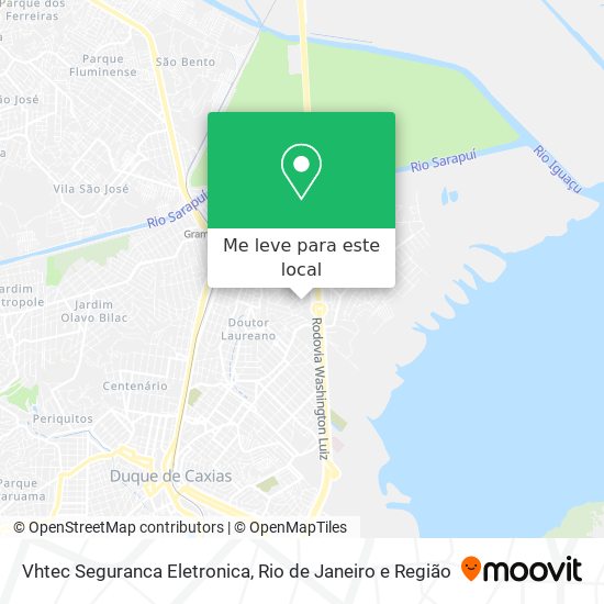Vhtec Seguranca Eletronica mapa