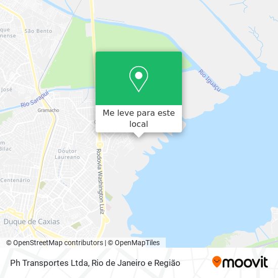 Ph Transportes Ltda mapa