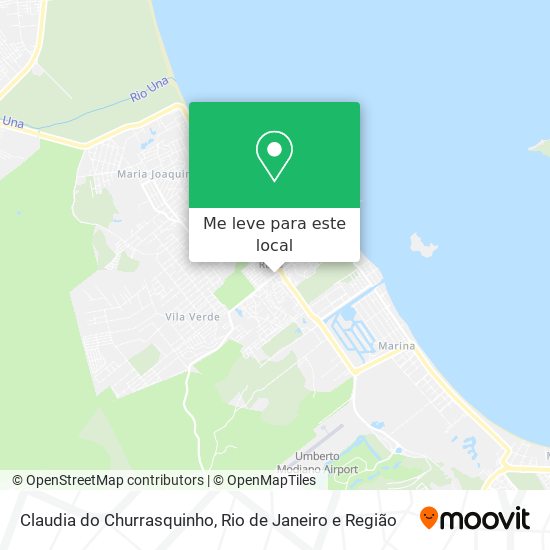 Claudia do Churrasquinho mapa