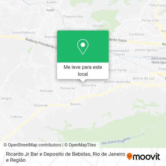 Ricardo Jr Bar e Deposito de Bebidas mapa