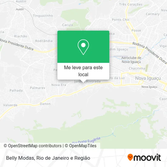 Belly Modas mapa