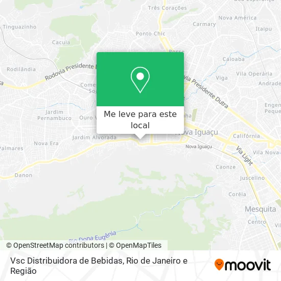Vsc Distribuidora de Bebidas mapa