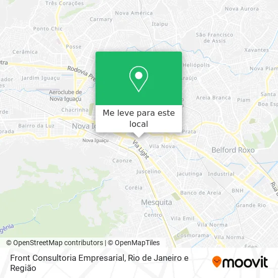 Front Consultoria Empresarial mapa
