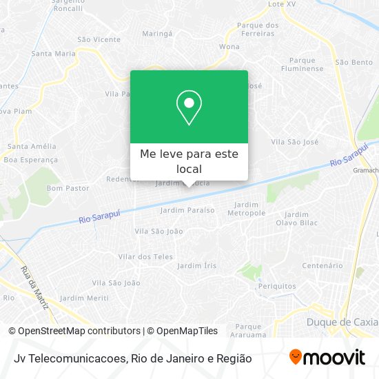 Jv Telecomunicacoes mapa