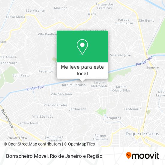Borracheiro Movel mapa