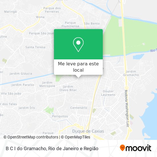 B C I do Gramacho mapa