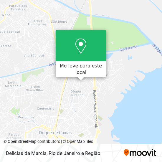 Delicias da Marcia mapa