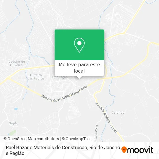 Rael Bazar e Materiais de Construcao mapa