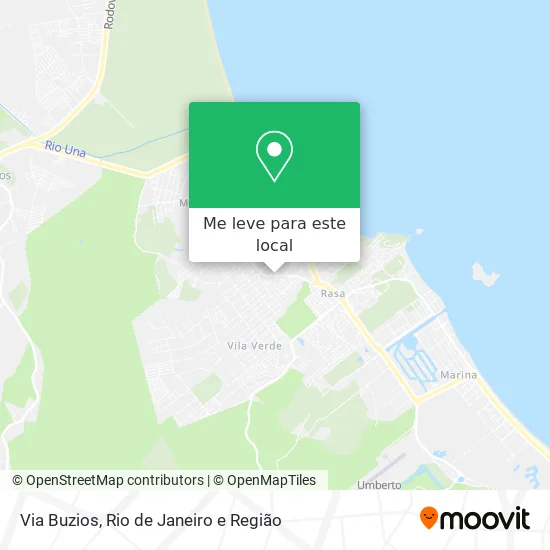 Via Buzios mapa
