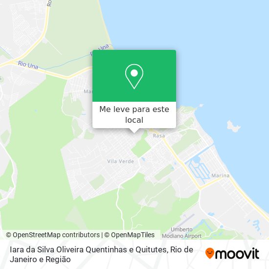 Iara da Silva Oliveira Quentinhas e Quitutes mapa