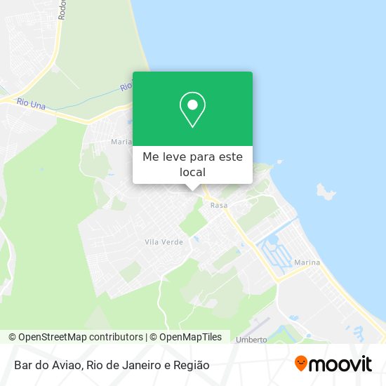 Bar do Aviao mapa