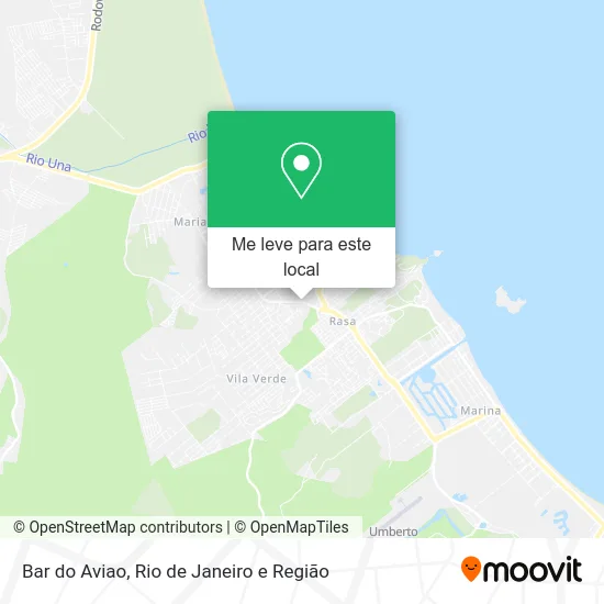Bar do Aviao mapa