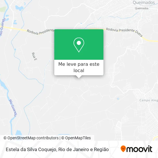 Estela da Silva Coquejo mapa