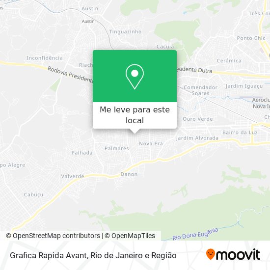 Grafica Rapida Avant mapa