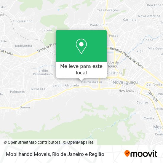 Mobilhando Moveis mapa