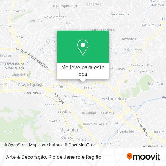 Arte & Decoração mapa