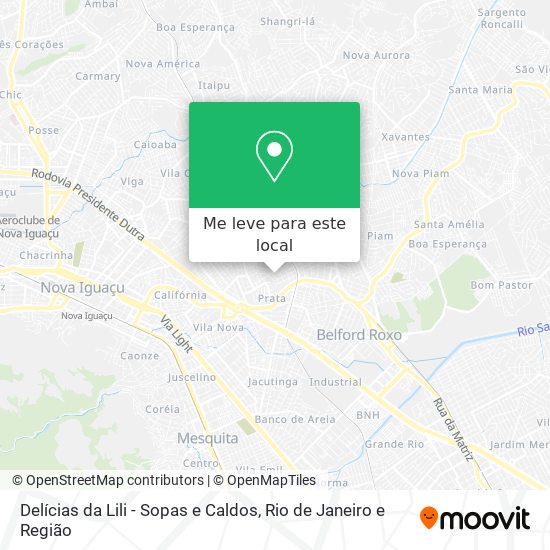 Delícias da Lili - Sopas e Caldos mapa