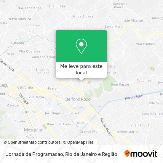 Jornada da Programacao mapa