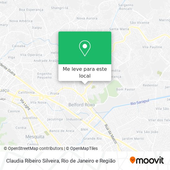 Claudia Ribeiro Silveira mapa