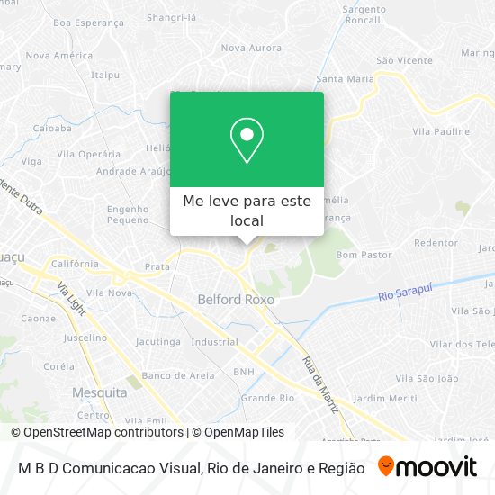 M B D Comunicacao Visual mapa