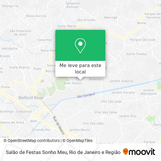 Salão de Festas Sonho Meu mapa