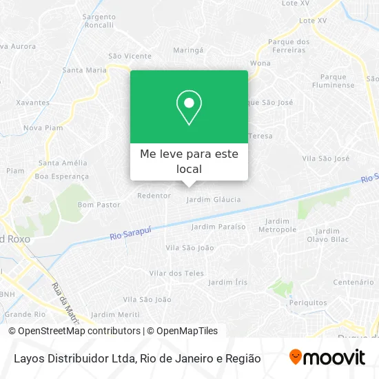 Layos Distribuidor Ltda mapa