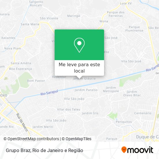 Grupo Braz mapa