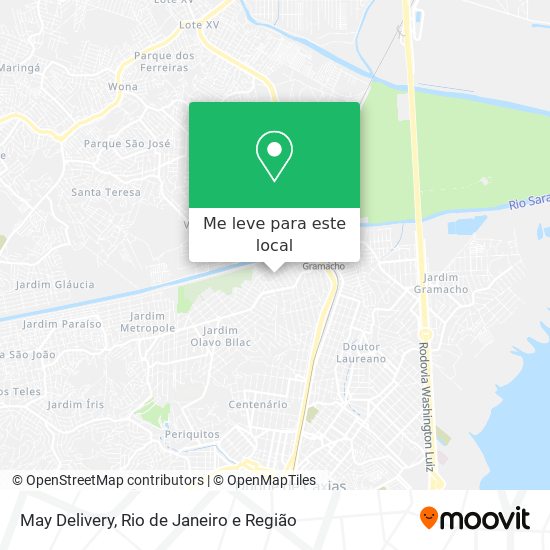 May Delivery mapa