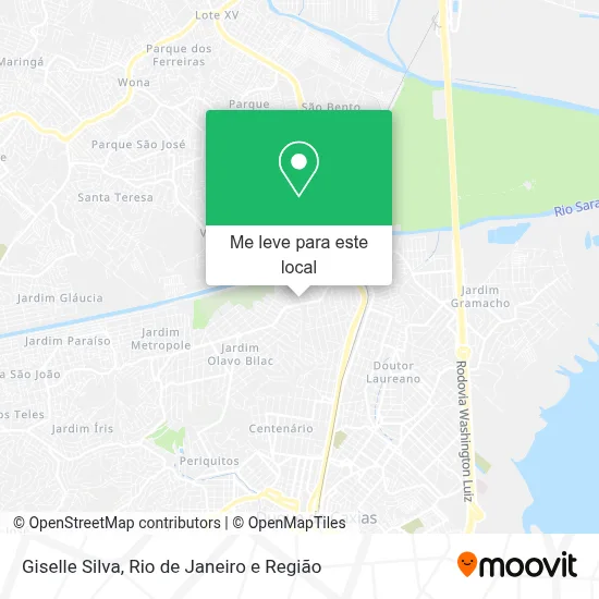 Giselle Silva mapa