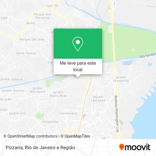 Pizzaria mapa