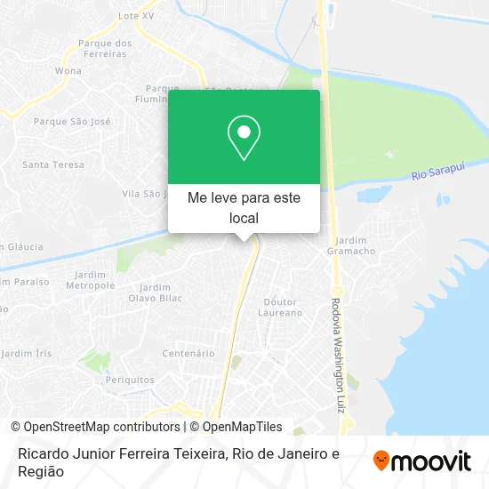 Ricardo Junior Ferreira Teixeira mapa