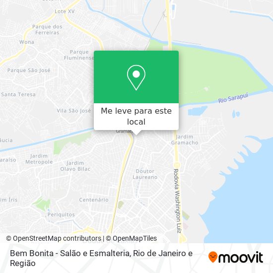 Bem Bonita - Salão e Esmalteria mapa