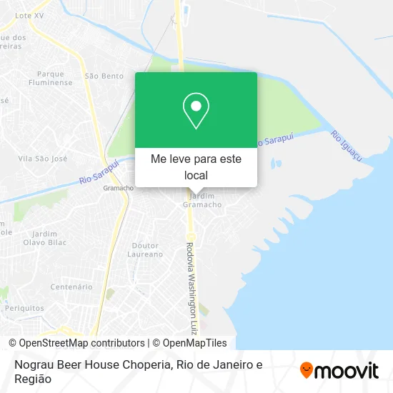 Nograu Beer House Choperia mapa