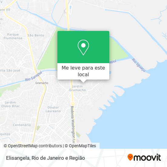 Elisangela mapa