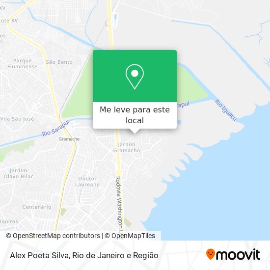 Alex Poeta Silva mapa