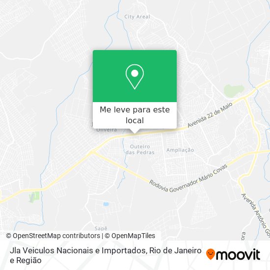 Jla Veiculos Nacionais e Importados mapa