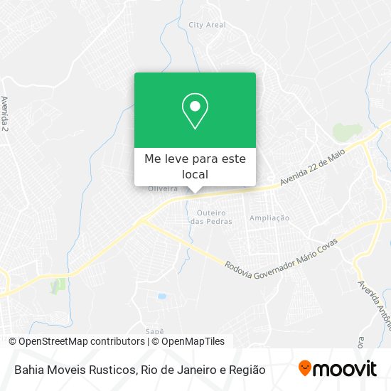 Bahia Moveis Rusticos mapa