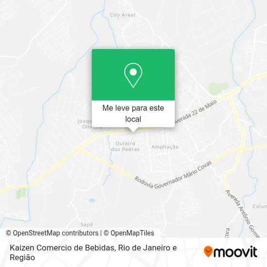 Kaizen Comercio de Bebidas mapa
