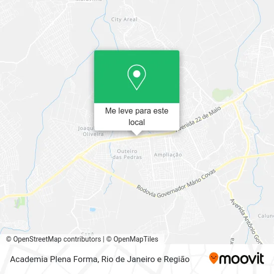 Academia Plena Forma mapa