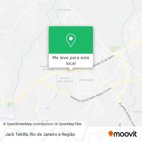 Jack Tekilla mapa