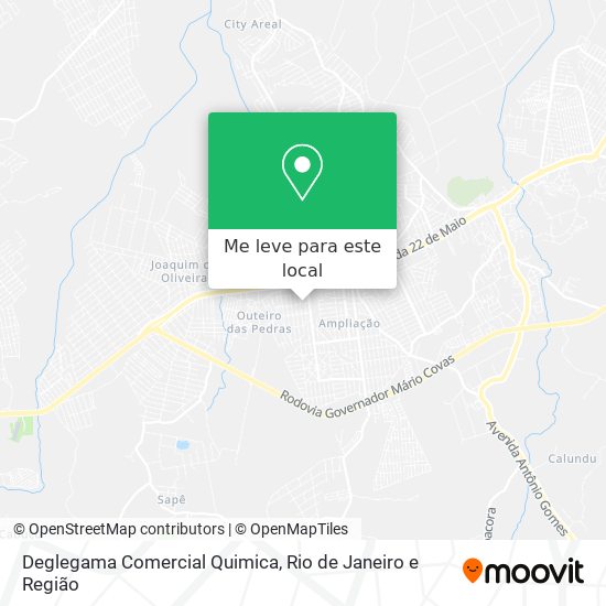 Deglegama Comercial Quimica mapa