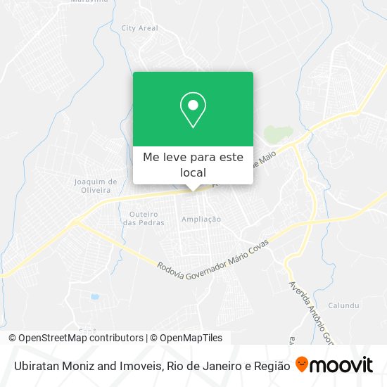 Ubiratan Moniz and Imoveis mapa