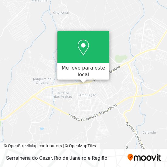 Serralheria do Cezar mapa