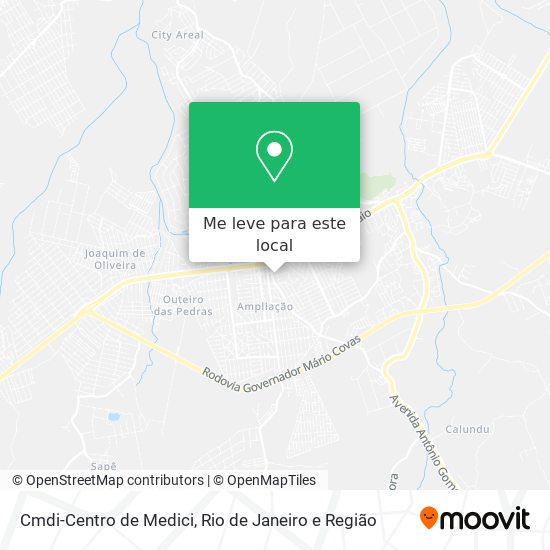 Cmdi-Centro de Medici mapa