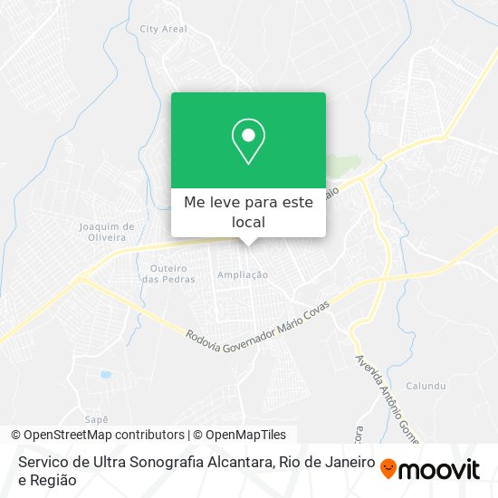 Servico de Ultra Sonografia Alcantara mapa