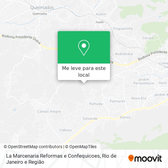 La Marcenaria Reformas e Confequicoes mapa