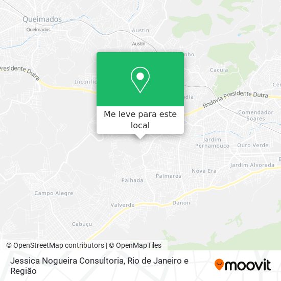 Jessica Nogueira Consultoria mapa