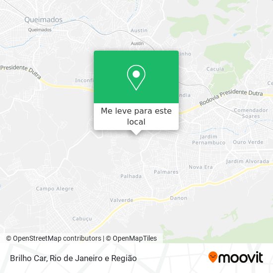Brilho Car mapa