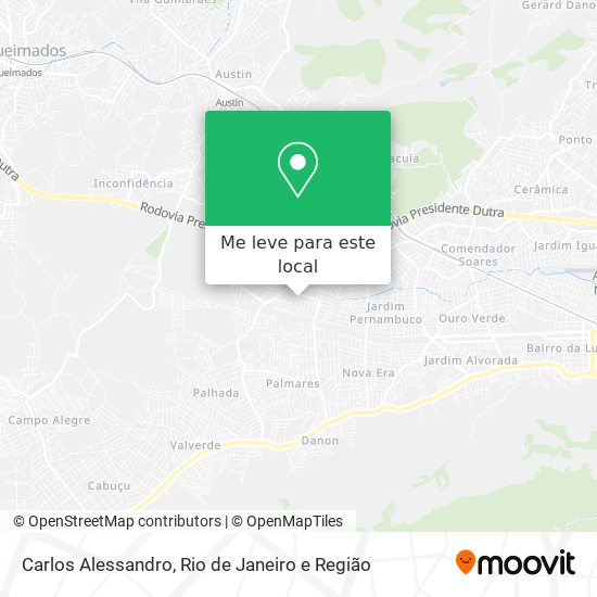 Carlos Alessandro mapa